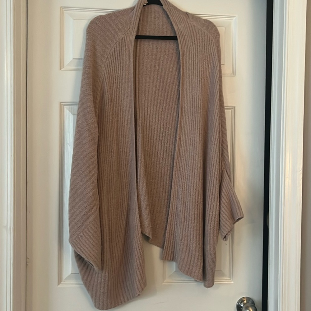 NWOT BAREFOOT COZYCHIC LITE DUSTY MAUVE CARDIGAN 3X